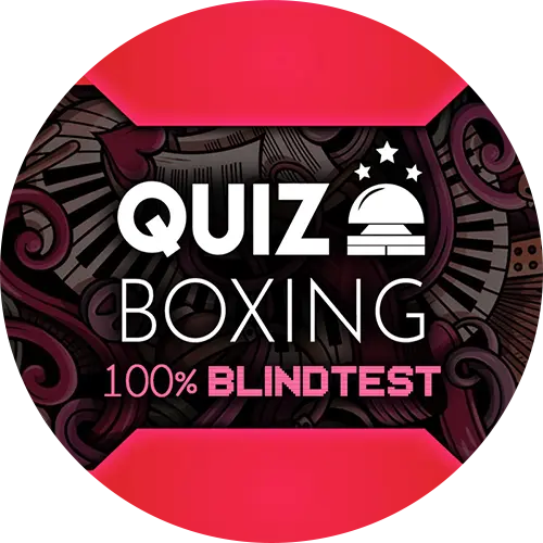 Quiz boxing blind test